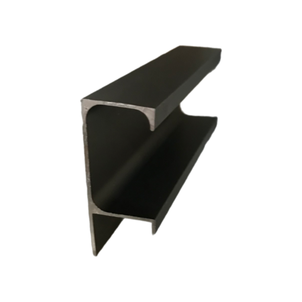 Puxador JMA-9546 BK mdf -18mm altura 3.5mm com ponteira opcional - Imagem 2